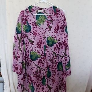 Plus size blouse, 2 pc set